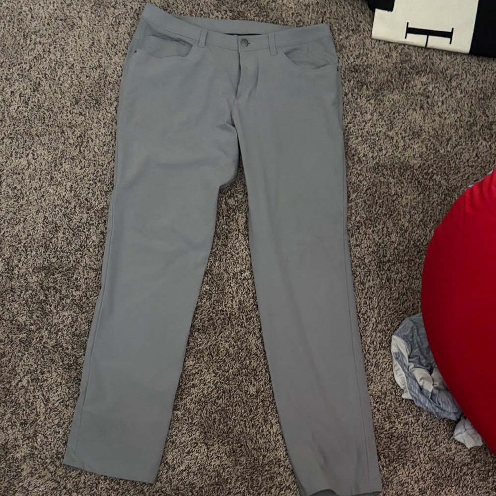 lululemon athletica Men's Gray Chinos